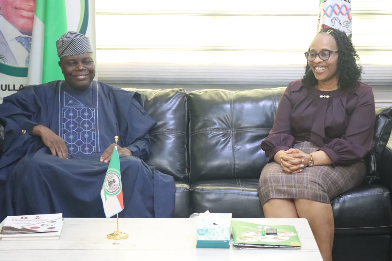 Prof. Edu Inam with Prof. Abdullahi Mustapha, Director-General/CEO of NBRDA