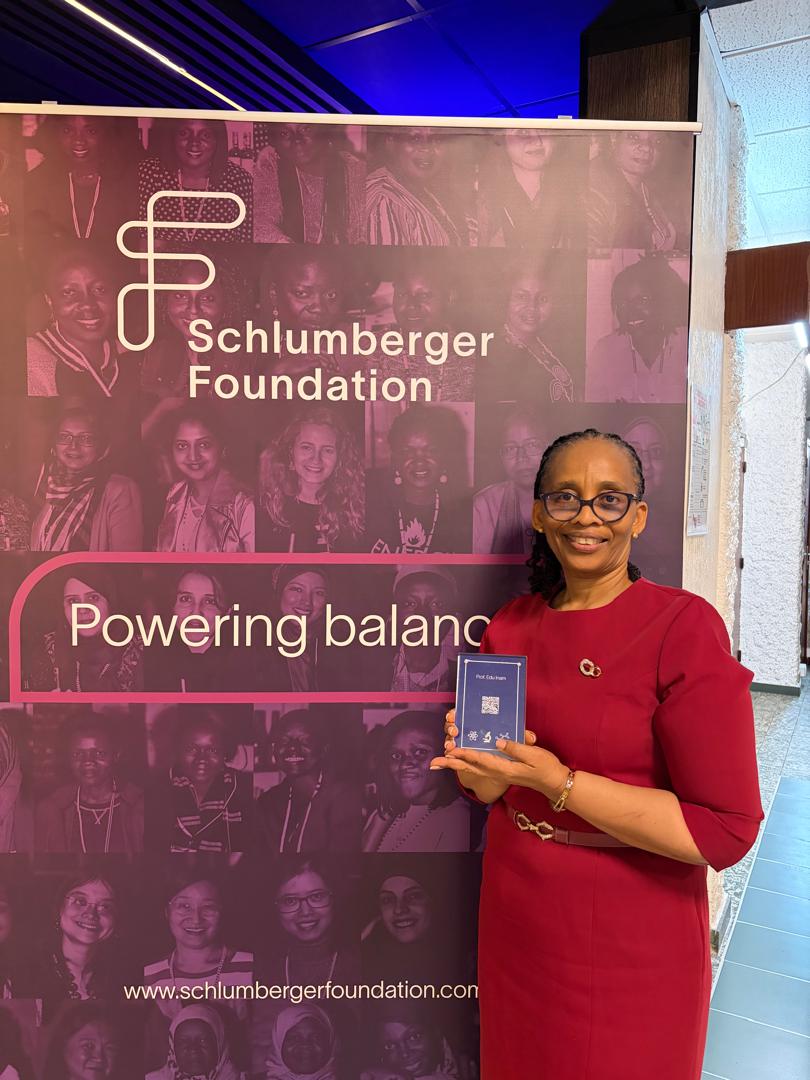 Prof. Edu Inam with her 2026 Faculty for the Future Impact Prize