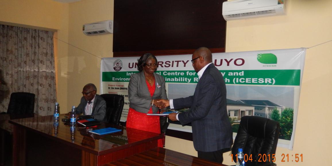 UNIUYO Signs MOU with Top Executives from Private Sector for Development of ICEESR